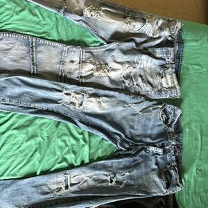 jeans for men from rue21 size 38/32, selling can’t fit them anymore lost weight